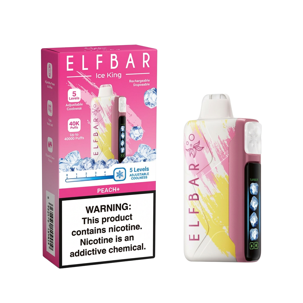 Elfbar Ice King 40K — pod descartável 40.000 puffs sabores gelados