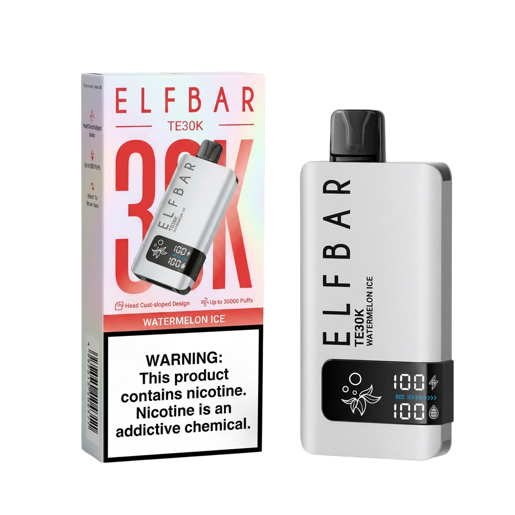 Elfbar TE 30K Turbo Edition — pod descartável 30.000 puffs USB-C