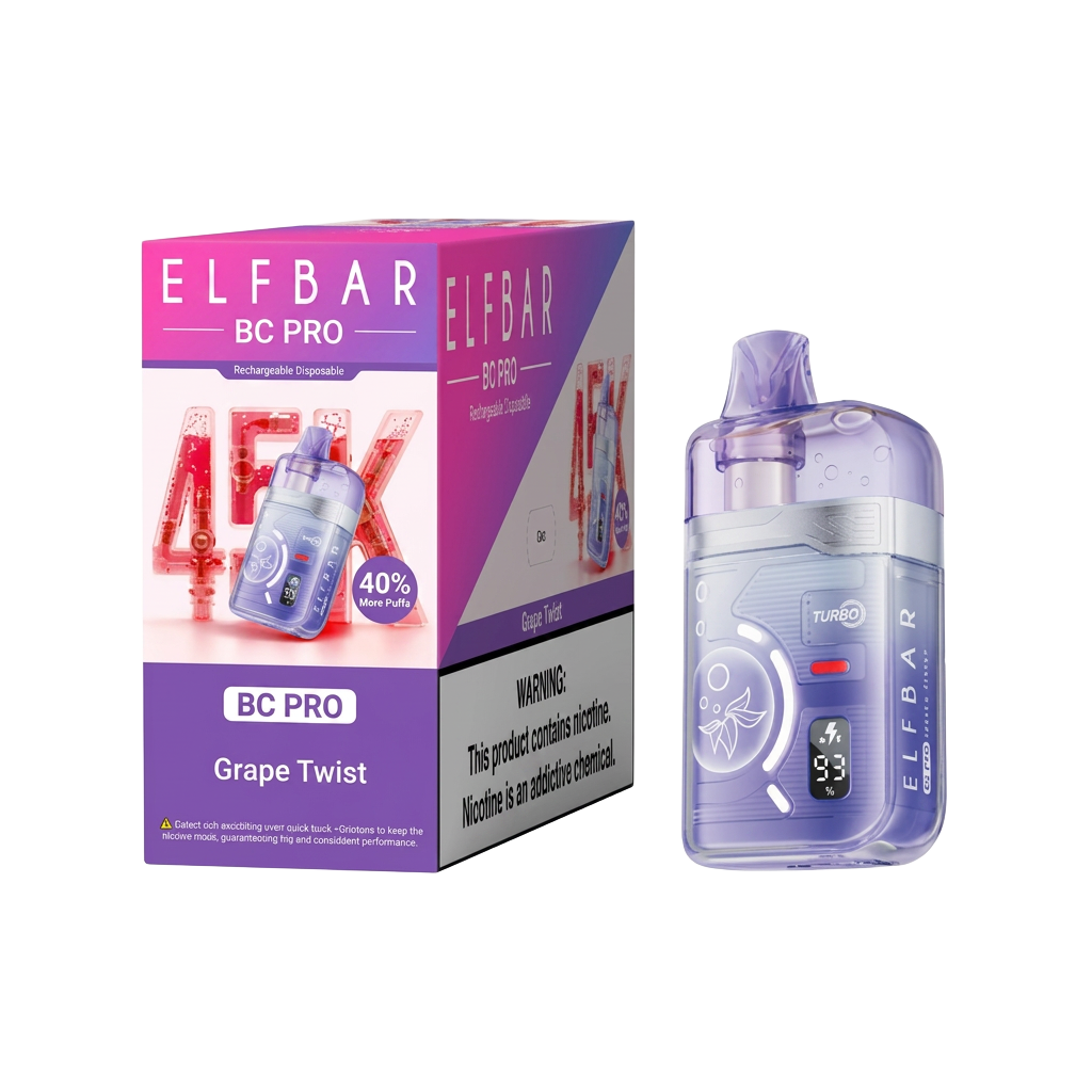 Elfbar BC Pro 45K — pod descartável 45.000 puffs topo de linha