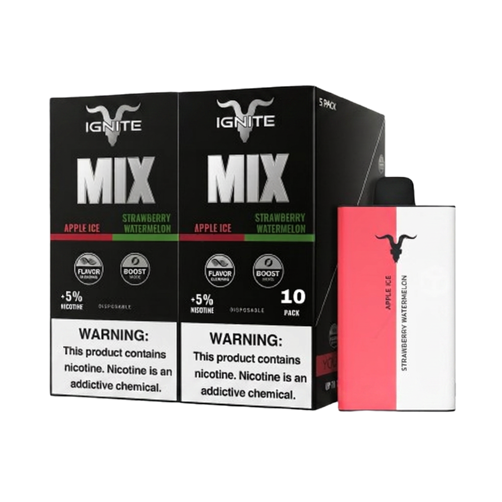 Ignite V400 Mix — pod descartável 40.000 puffs Dual Mesh sabores mistos